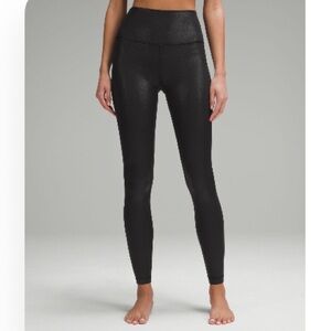 Lululemon Align High-Rise Pant 28" Shine Black